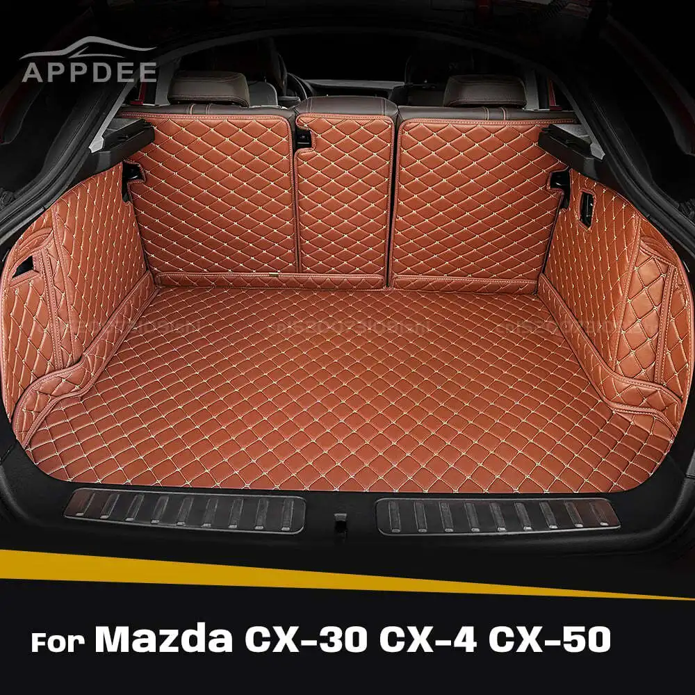 

For Mazda CX-30 CX-4 CX-50 Auto Full Coverage Trunk Mat Car Anti-dirty Pad Protective Pad Cargo Liner Interior Accessories