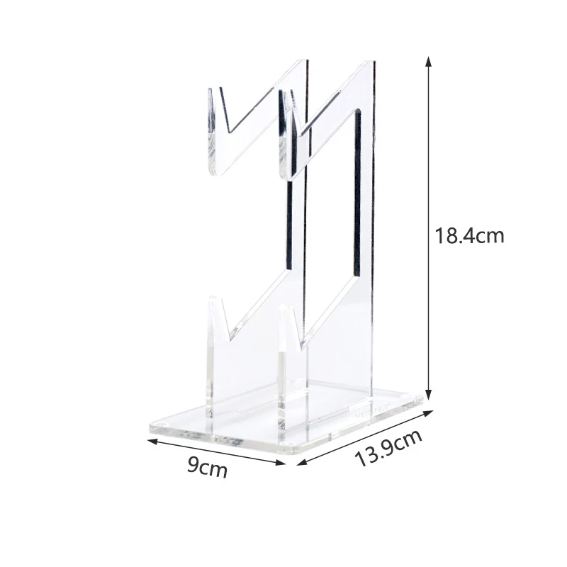 Двойной держатель игрового контроллера, акриловый геймпад, поддержка дисплея для Switch Pro/PS5/Xbox Series X/PS4/PS2/PS3, подставка для джойстика