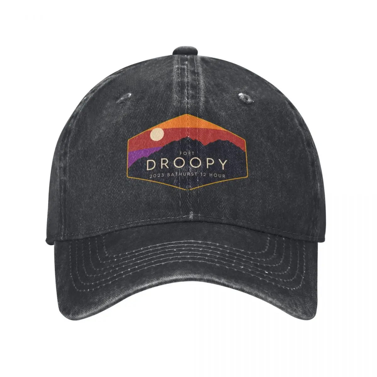 Fort Droopy 2023 Alternate Logo Baseball Cap Big Size Hat Golf Hat Male Women's