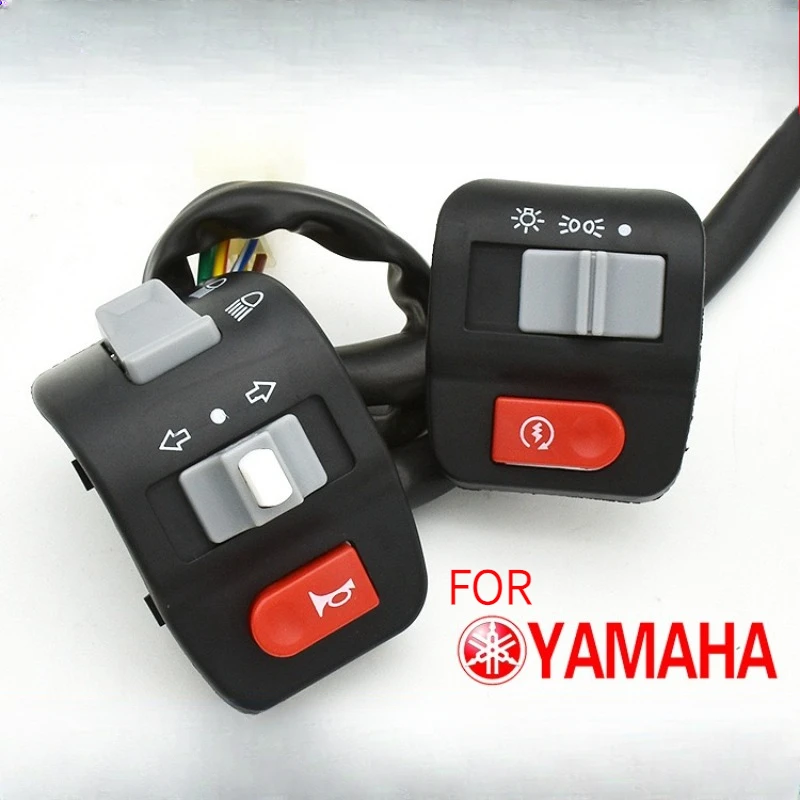 

Handlebar Controller Switches Electric Bike Scooter Signal Electric Fog Light Horn ON-OFF Button Switch For Yamaha