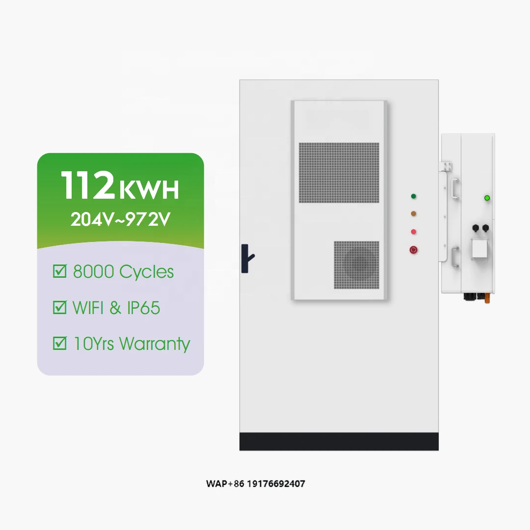 Contenedor de Almacenamiento de Energía Solar con Batería de Litio de Alto Voltaje Lifepo4 de 50kWh 100kWh para Energía Renovable