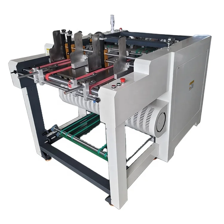 Máquina para fabricar cajas rígidas, ranuradora automática con ranuras de cartón en V para cajas de joyería de cigarrillos de vino