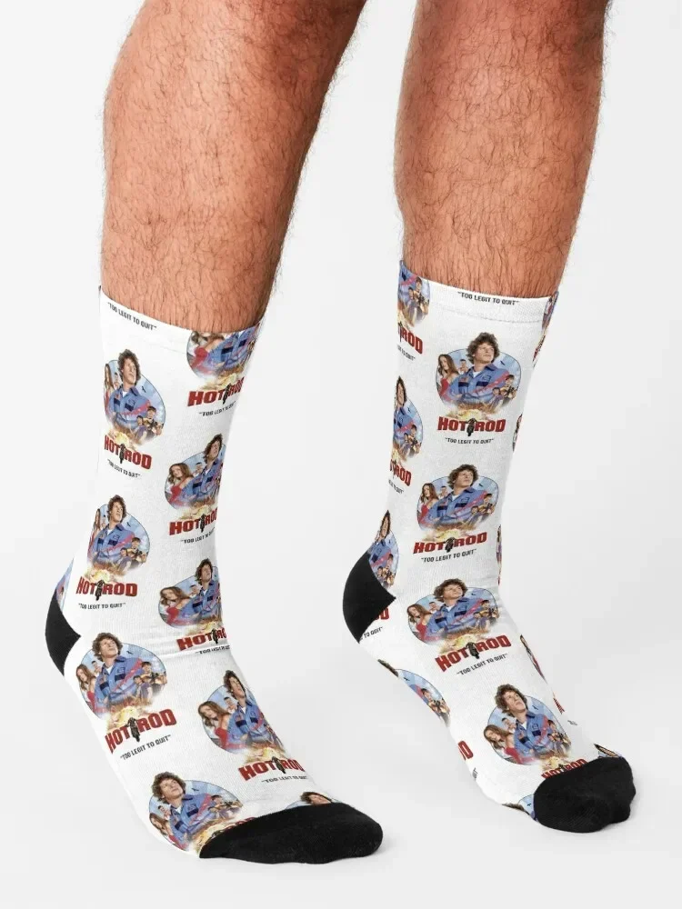 Hot Rod-Calcetines de película Andy Samberg para mujer, medias profesionales para correr, senderismo, hip hop, Invierno