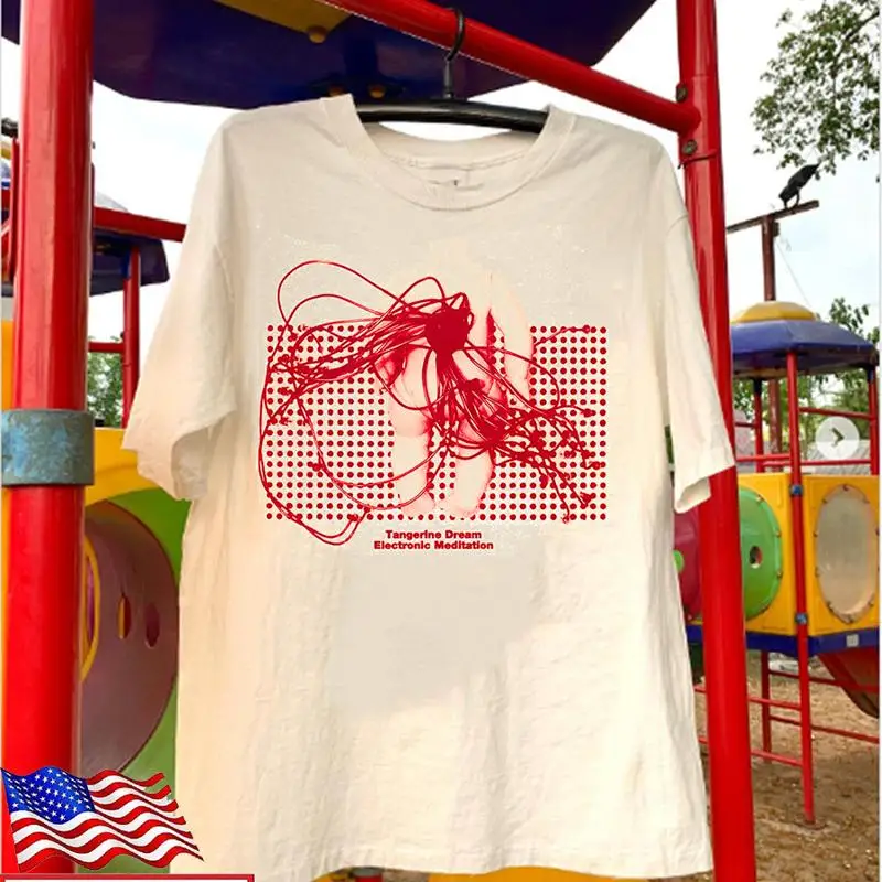 Electronic Meditation Of Band Tangerine Dream T Shirt Full Size S 5XL