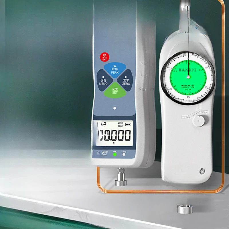 Digital thrust-pull dynamometer