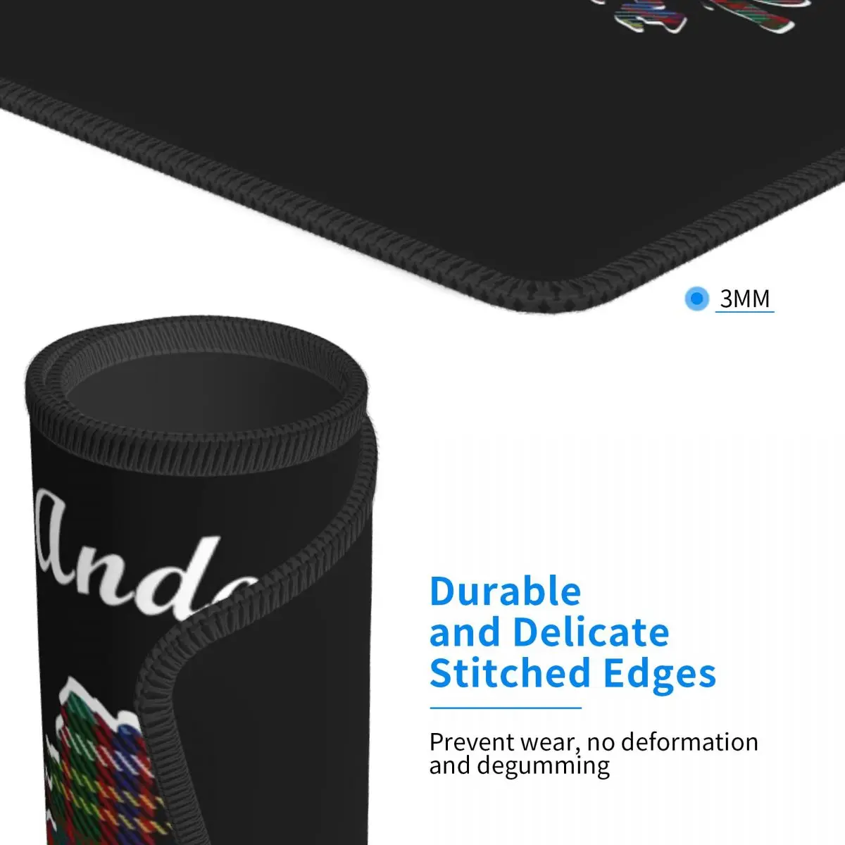 عشيرة أندرسون اسكتلندا خريطة كريست ماوس الوسادة الكمبيوتر لوحة المفاتيح ماوس حصيرة ألعاب الكمبيوتر المحمول حصيرة مكتب الملحقات الجدول الحصير