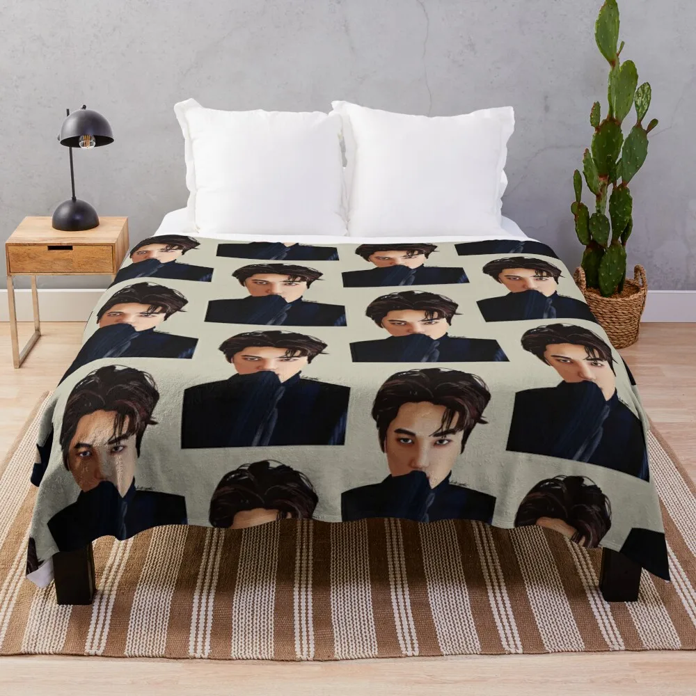 

Exo kai Throw Blanket Thin Blanket Extra Large Throw Blanket Kid'S Blanket