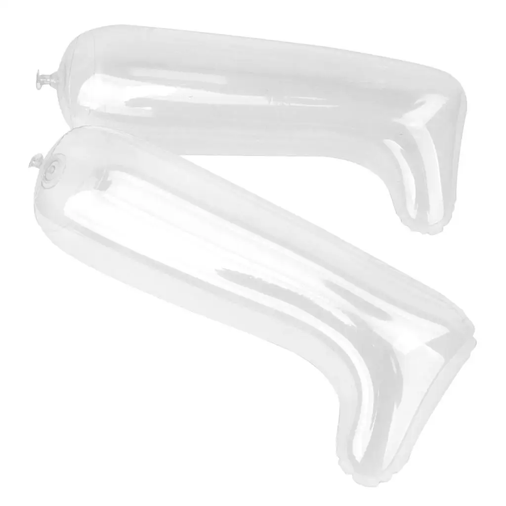 Clear Inflatable Shoe Stretcher Boots Insert Shaper Plastic Stand Support