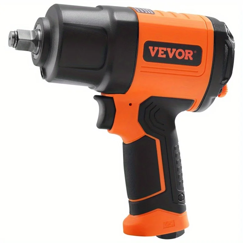 

VEVOR Air Impact Wrench 1/ 2" Square Drive 1400ft-lb Nut-busting Torque 90-120PSI