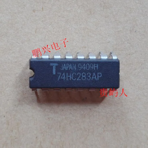 Free shipping  74HC283AP TC74HC283AP CD74HC283E HD74HC283P IC   10PCS