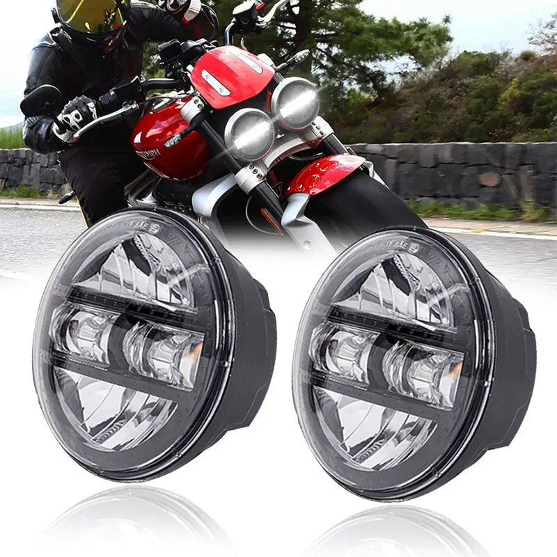 

5.75Inch Round LED Headlight Motorcycle Hi/Lo Beam LED Headlights For Sportster Dyna XL 883C 1200C FXD Headlamp FX