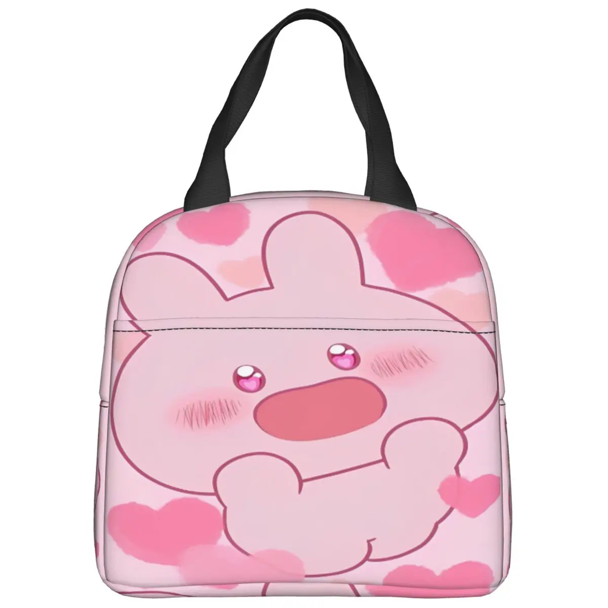 

A-Asamimichans сумка для обеда Love портативный ланч-бокс женская офисная сумка-холодильник с принтом ретро водонепроницаемая термосумка-тоут