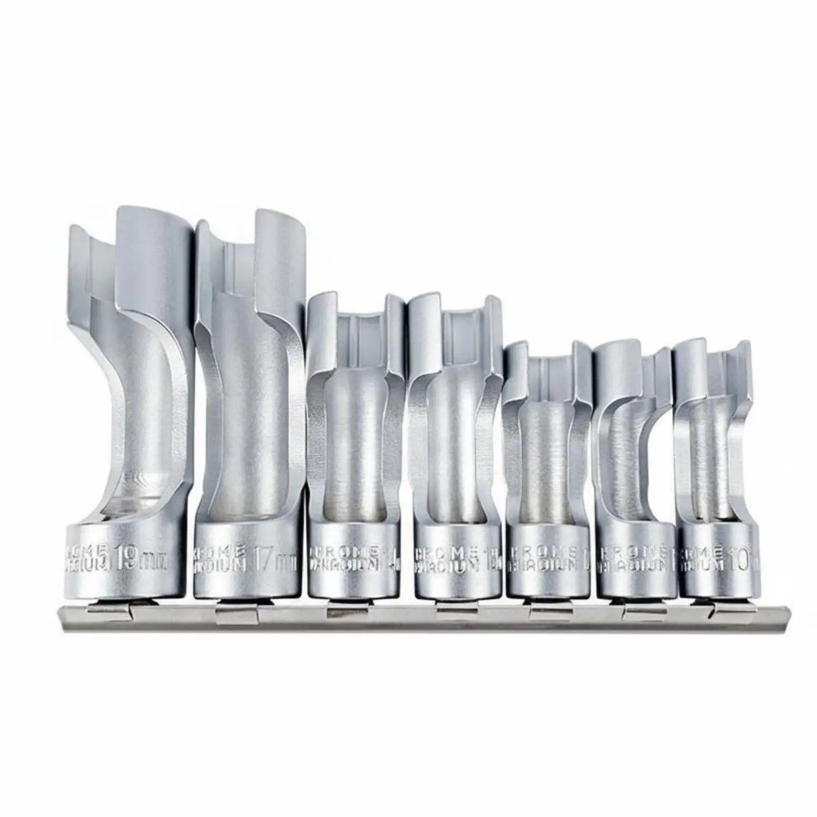 7 Pieces Wrench Set Low Design Slotted Set Crafted Construction for Mechanics, Auto Technicians, Workshop, Garage