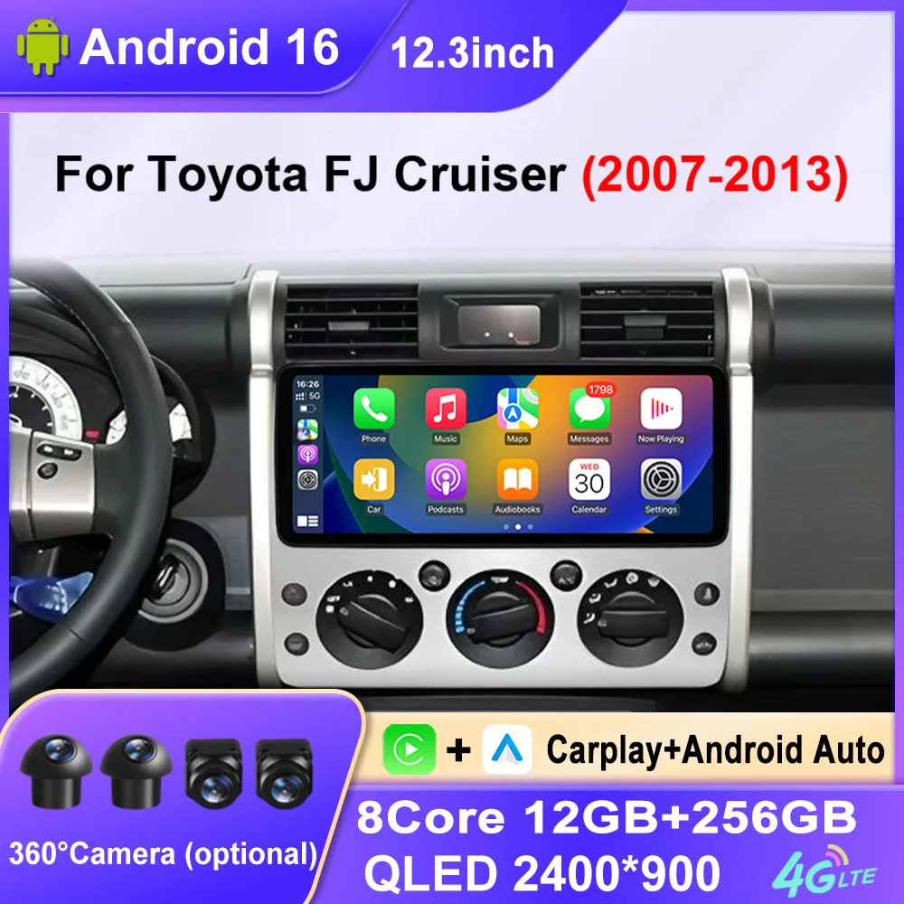 12.3" Car Radio And…