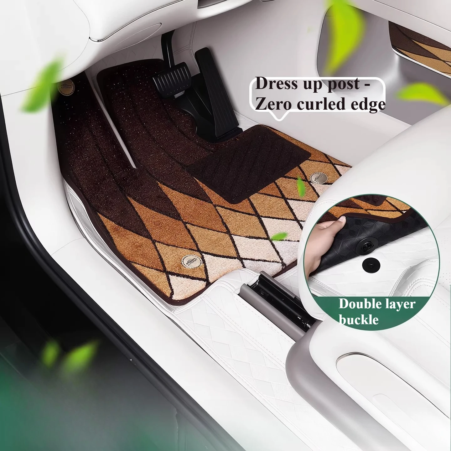 For IM LS9/IM9 full surround foot mats carpet protective mats environmentally friendly odorless anti slip and dirt resistant