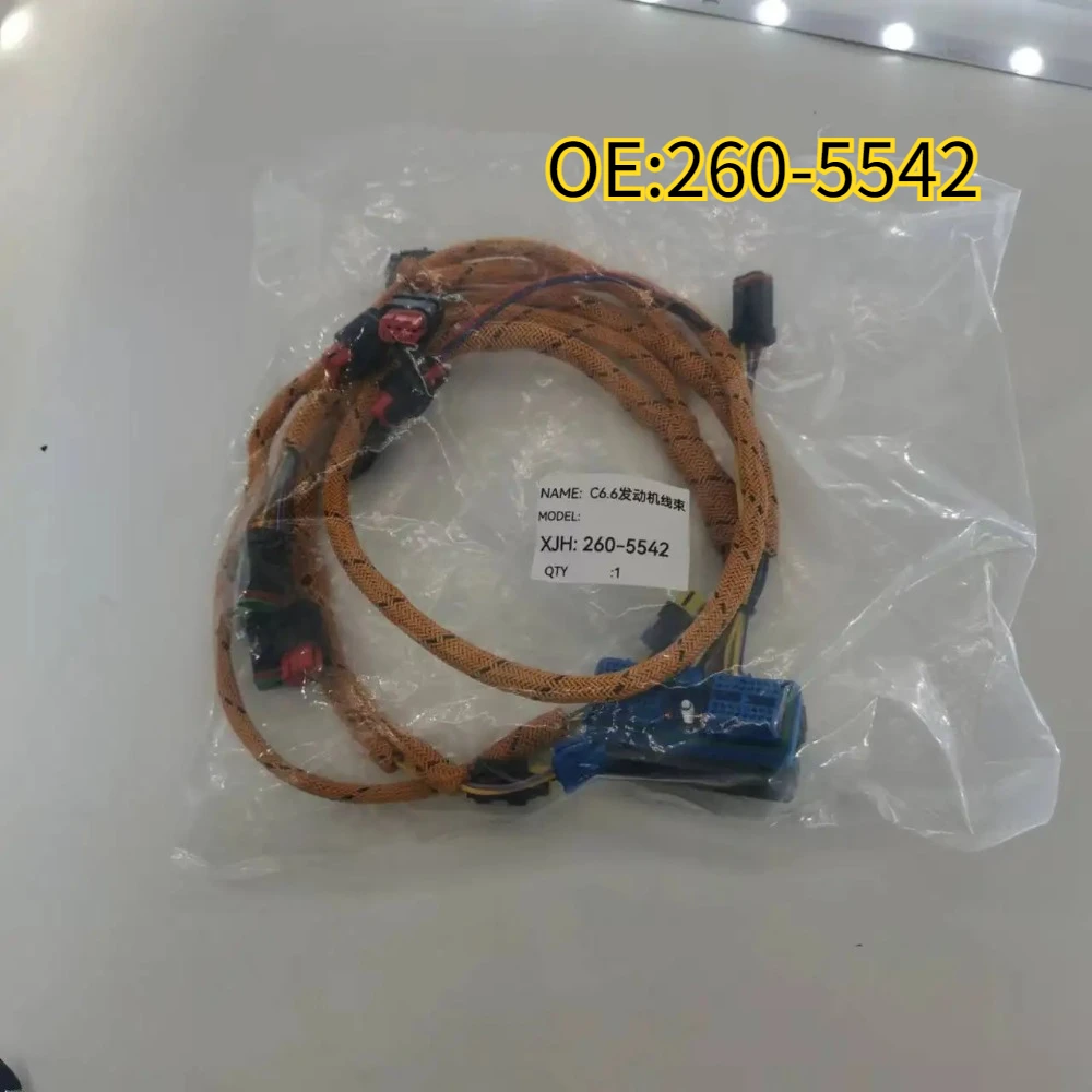 

For 260-5542 for E323D Excavator Harness 260-5542 2605542, C6.6 Engine Wiring Harness 2605542 260-5542