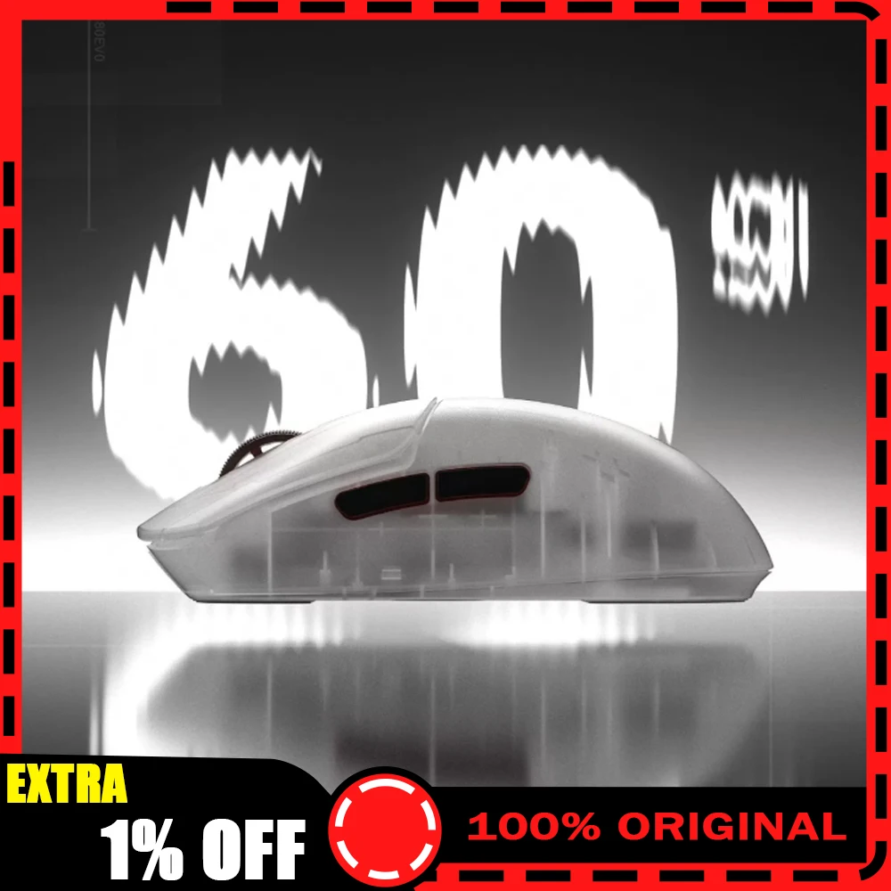 AULA SC580 EVO Mouse Tri Mode Wireless Mouse 8000Hz Polling Rate,500mAh,60grams Lightweight Gaming Mice PC Accessories