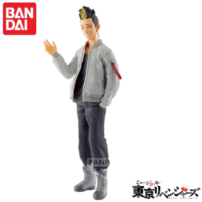 In Stock Original Bandai Banpresto Tokyo Revengers Original Box Hanma Xiuji Garage Kit Model Ornaments 100% Genuin