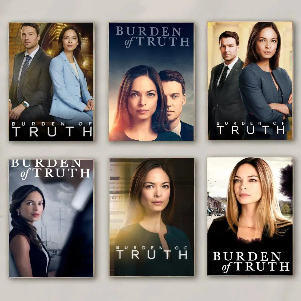 tv series B-Burden of Truth-H Poster Modern Wall Decal for Living Room Cafe Office Bar and Bedroom