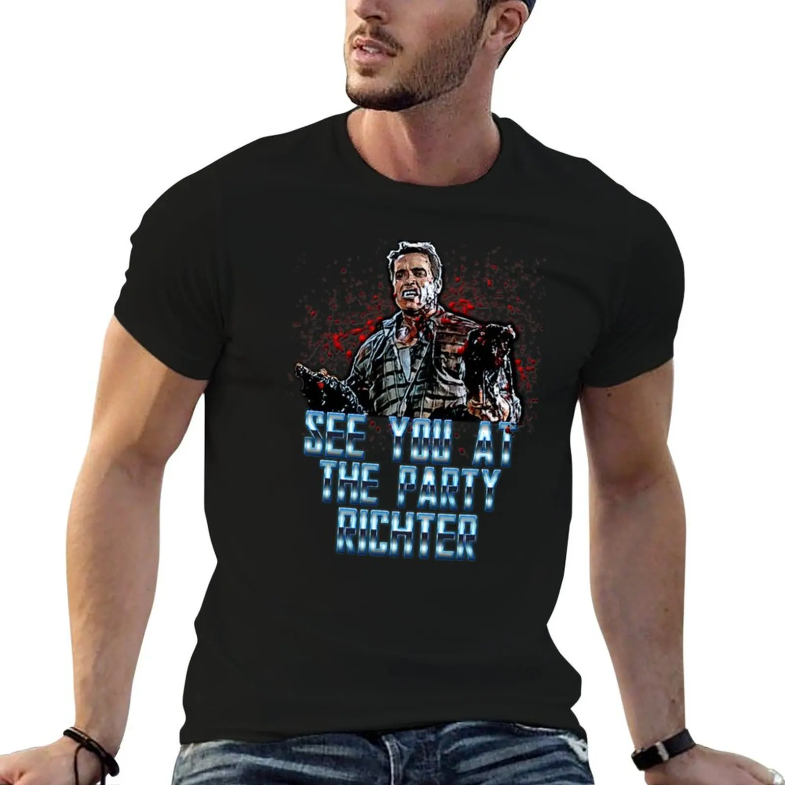 Total Recall See you at the party T-Shirt T-shirt décontracté durable