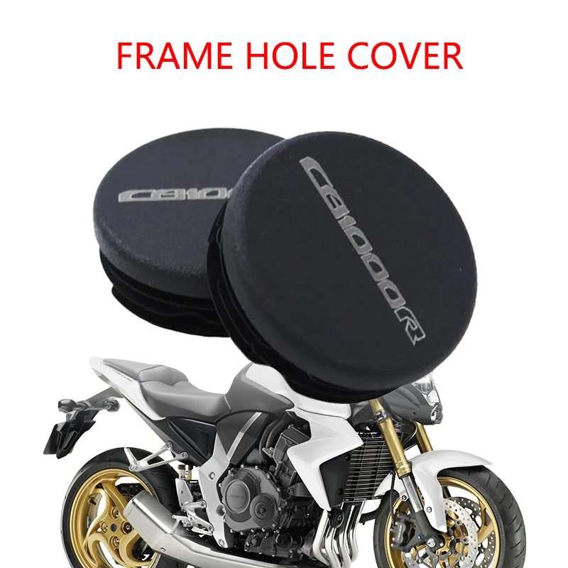 

2pcs/set Motorcycle Frame Hole Cover Caps Plug Decorative Frame Cap For Honda CB1000R CB 1000R CB1000 R 2008-2014 Accessories