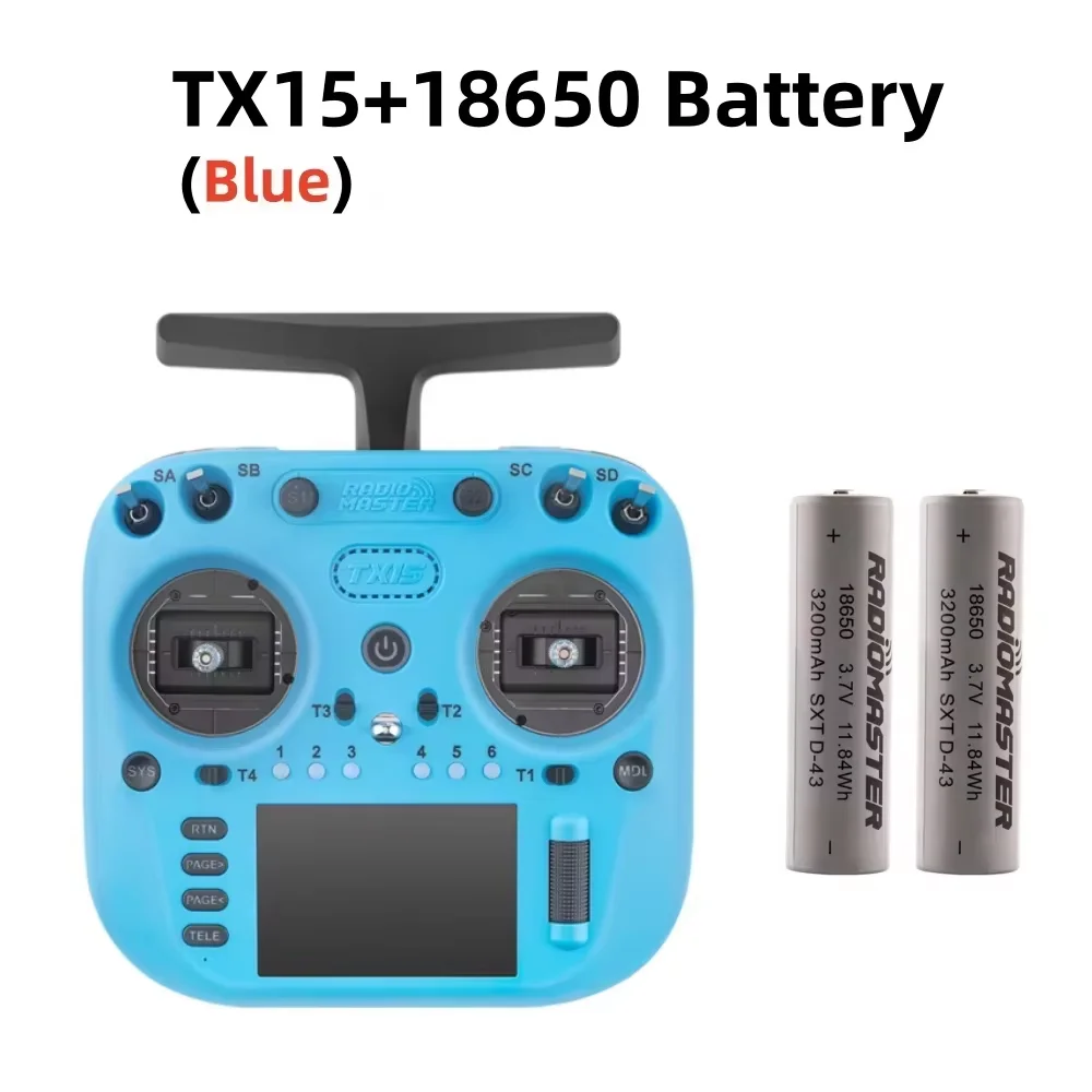 (op voorraad)Radiomaster TX15 16ch 3,5 inch IPS touchscreen V5.0 Hall Gimbals Radiocontroller ExpressLRS Ingebouwde gyromicrofoon