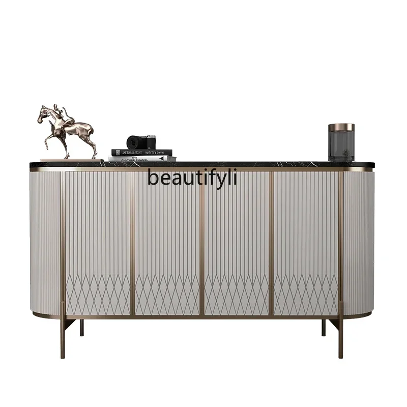 

HAmerican entrance light luxury decorative cabinet locker simple side cabinet