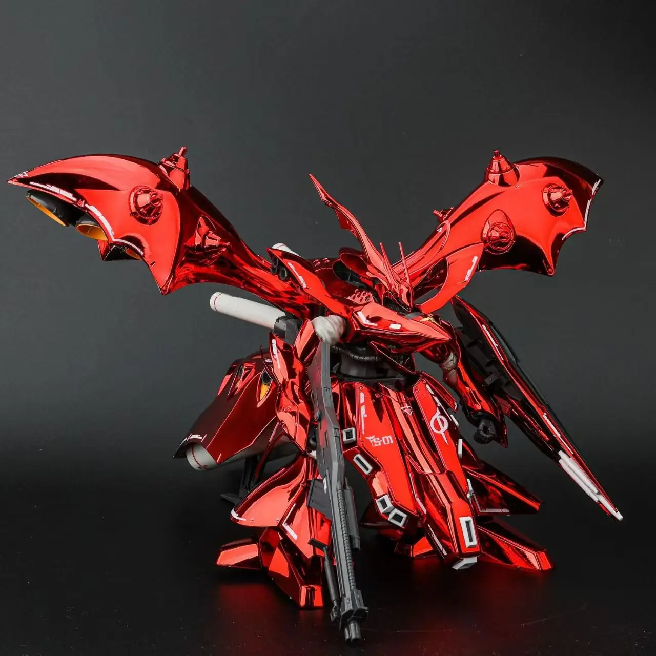 

STAR Metallic Plated HG 1/144 MSN-04Ⅱ Nightingale Assembly Model Kit Action Figure Robot Plastic Model Hobby Toy Kids Gift