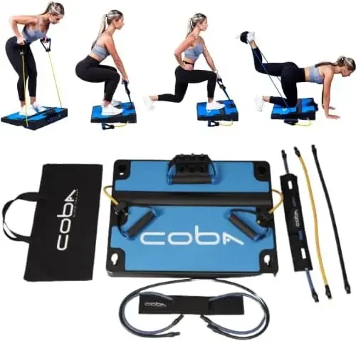 

Board Body Trainer - Full Home Workout System, Core, Booty, Arm & Glute Exercise Machine, Portable Home Gym Full Body Booty Band