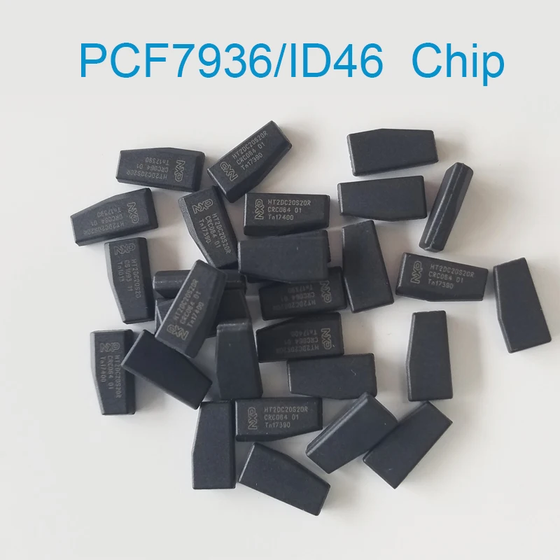 10pcs PCF7936/PCF7936AS ID46 ชิป Original Transponder ปลดล็อครถ auto key PCF 7936 สําหรับ Hyundai Peugeot Citroen