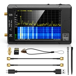 TinySA 울트라 네트워크 내부 랜 테스터, 소형 스펙트럼 분석기, 100kHz ~ 5.3GHz, 32GB 카드 버전, V0.4.5.1, 4 인치 디스플레이, 신제품