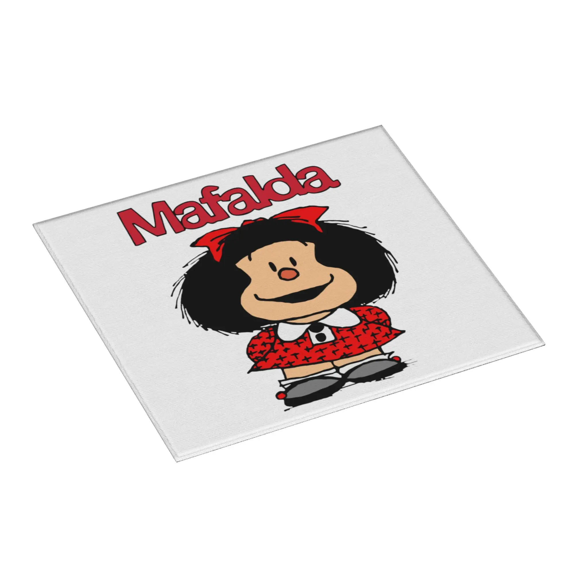 Drying Mat For Kitchen Cute Mafalda Barware Tableware Oil Proof Argentine Cartoon Quino Comics Washable Kitchen Sink Drying Pad