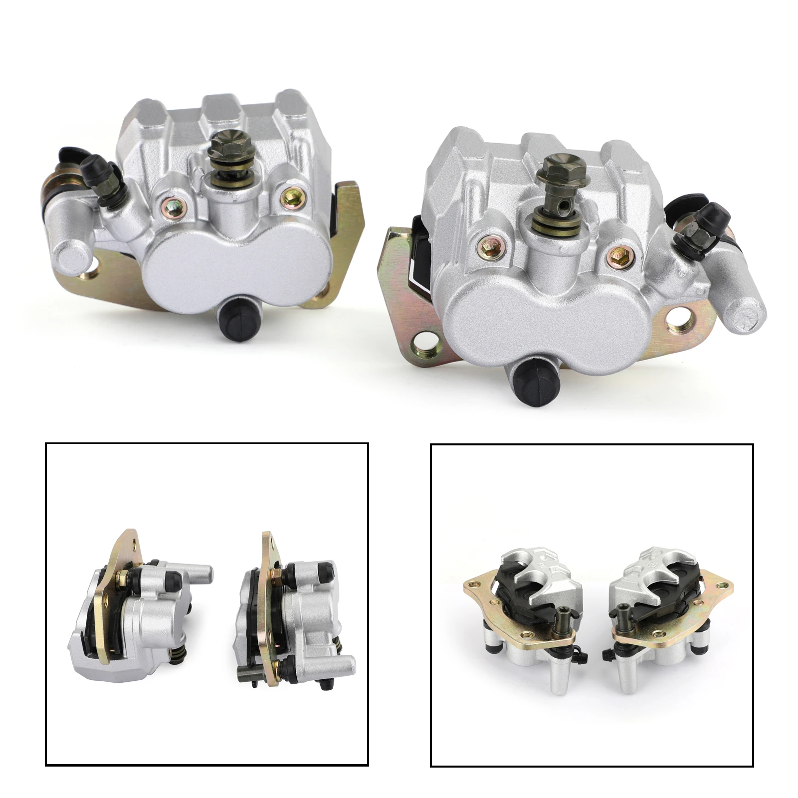 Topteng L&R Front Brake Caliper Set For Yamaha YXR45F YXR660FA Hunter YXR660 YXR700