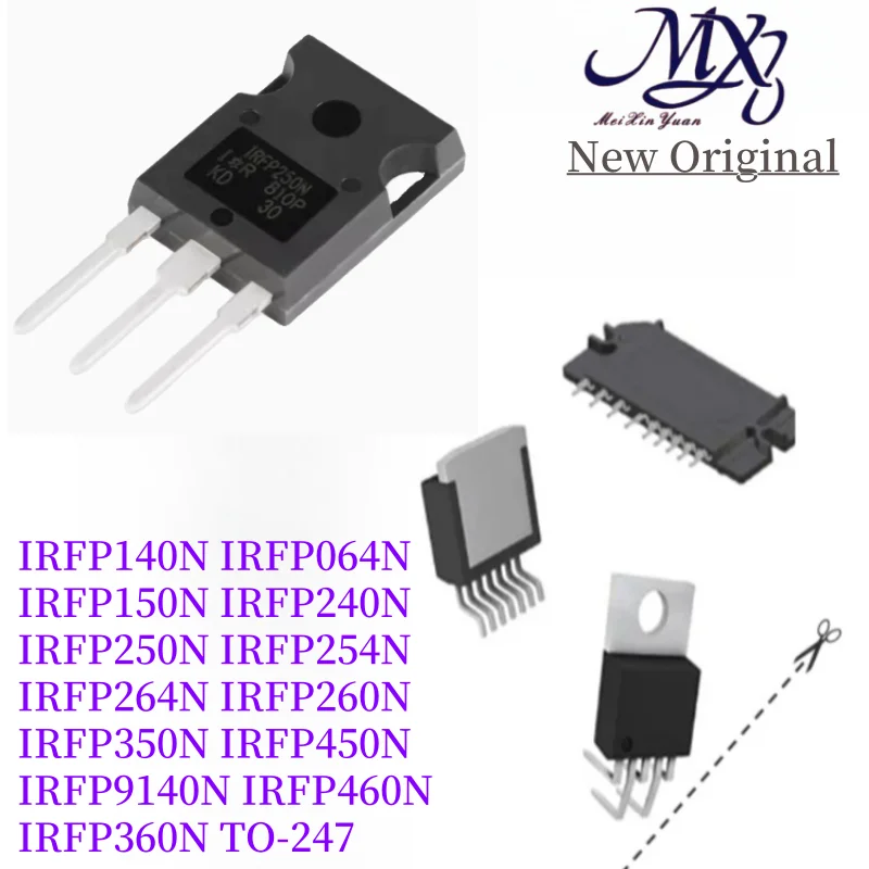 MXY 5Pcs IRFP140N IRFP064N IRFP150N IRFP240N IRFP250N IRFP254N IRFP264N IRFP260N IRFP350N IRFP450N IRFP9140N IRFP460N IRFP360N