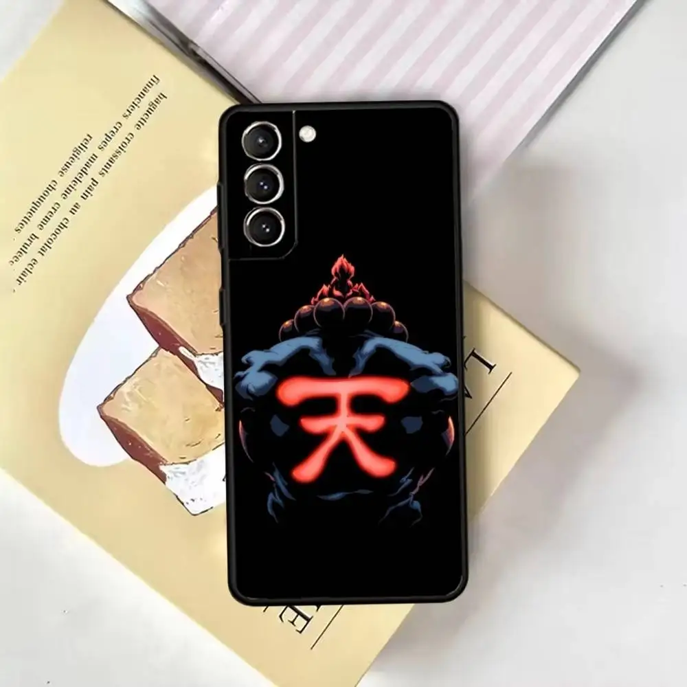 Funda de teléfono Game S-Street-F-FighterS para Samsung GalaxyA13,21s,22,31,32,52,53,71,72,73, funda negra suave
