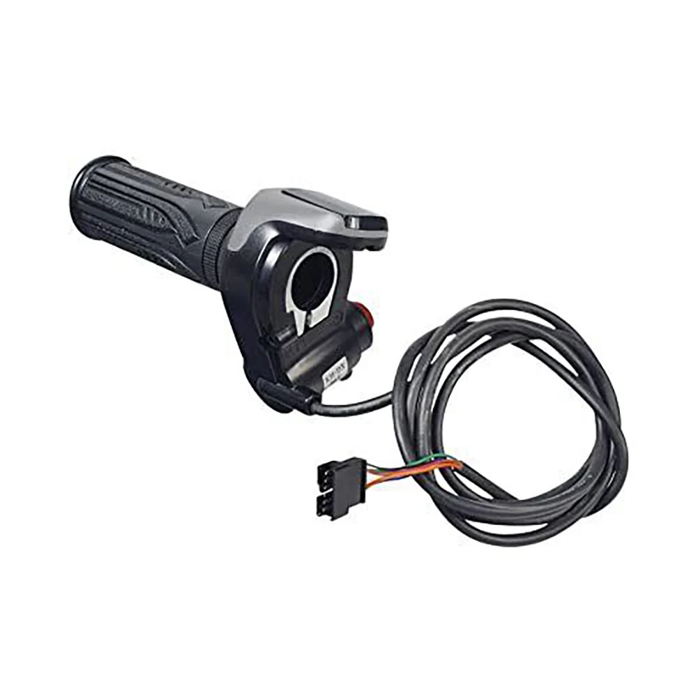 YFASHION Electric Bike Throttle With LCD Display Handle Throttle 36V Bicycle Scooter Wire Throttle Grip For Electric Bicycle
