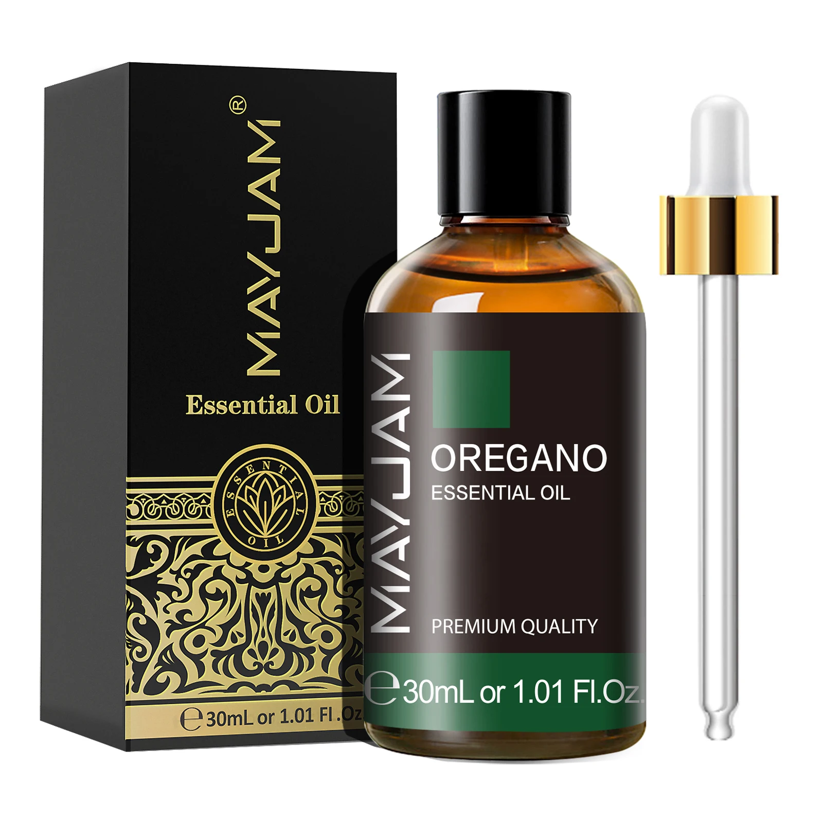 MAYJAM 30ML with Dropper Essential Oils Oregano Lemon Eucalyptus Spearmint Neroli Helichrysum Turmeric Anise Star Tea Tree