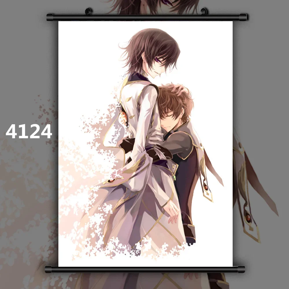 Code Geass BL Yaoi Lelouch Suzaku Japan Anime Posters Wall Poster Canvas Painting Wall Decor Poster Wall Art Picture Home Decor