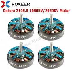 Foxeer Datura 2105.5 RC bezszczotkowy silnik 2105 1650KV 4-6S 2950KV 3-4S M3 M5 wał napędowy do FPV RC Racing Drone