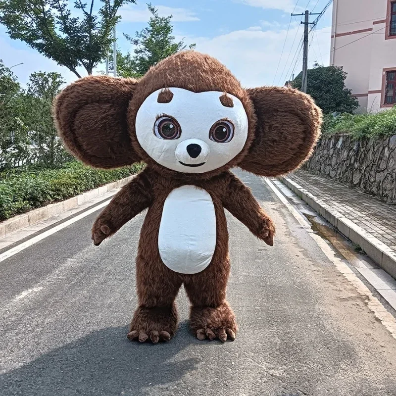 

Inflatable clothes Ohio State University Radio Observatory monkey plush mascot suit role play party Halloween adult costume