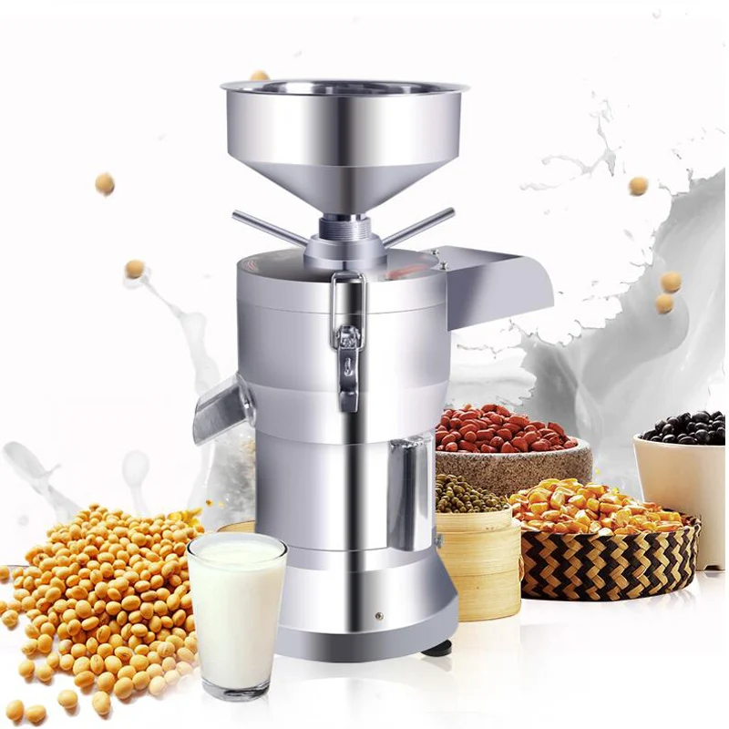 Automatic Fresh Ground Large Capacity Commercial Pulp Beater, High Power Tofu Making Equipment With Precision Grinding Wheel Ass