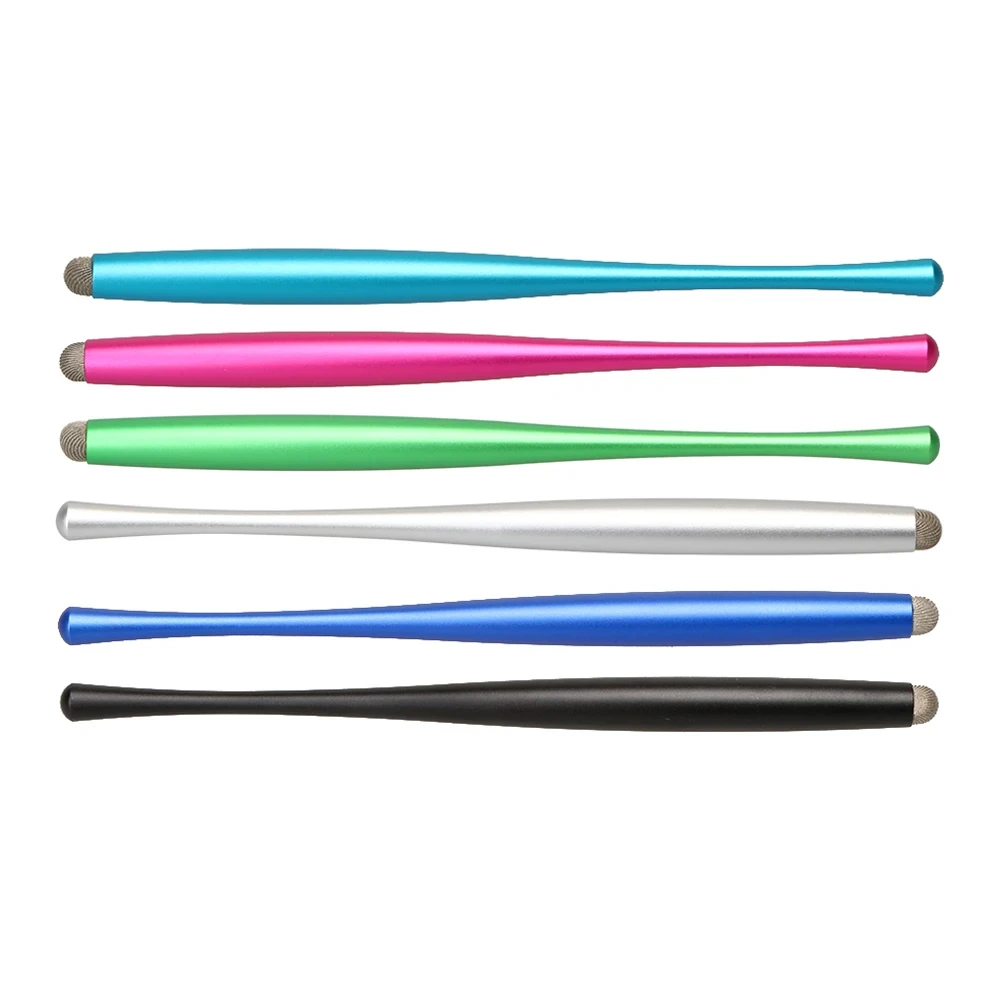 

Metal Universal Capacitive Cloth Head Stylus Pen Touch Screen Pencil for Apple iPad Tablet PC Smart Cellphone Mobile Phone