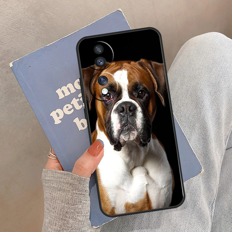 حافظة بوكسر للكلاب لهاتف Honor Magic 8 Pro 5 6 7 Lite لهاتف Honor 400 200 90 70 50 X8a X8b X9a X9b X9c