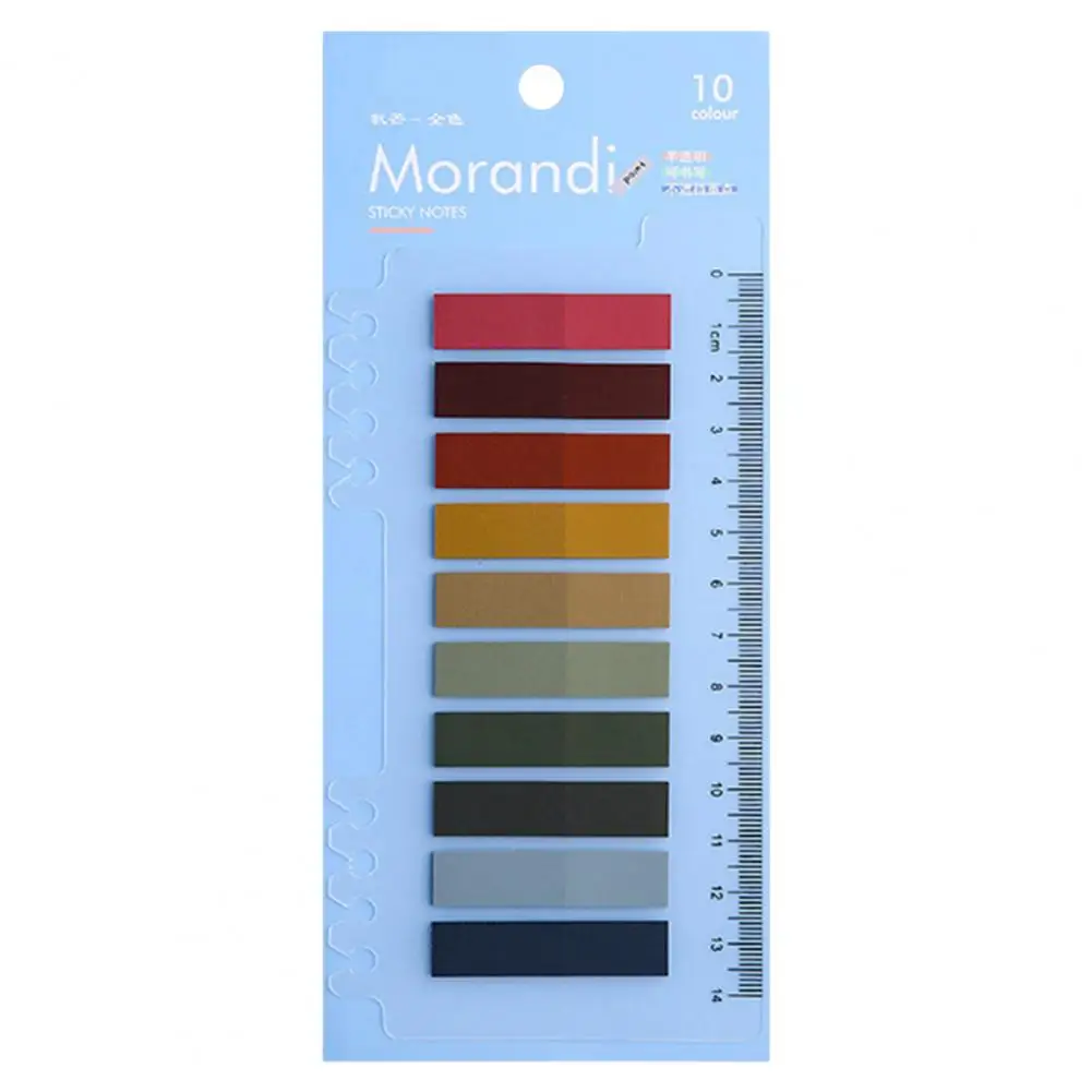 Wide Application Portable Page Marker Sticky Classify Files Bookmark School Supplies