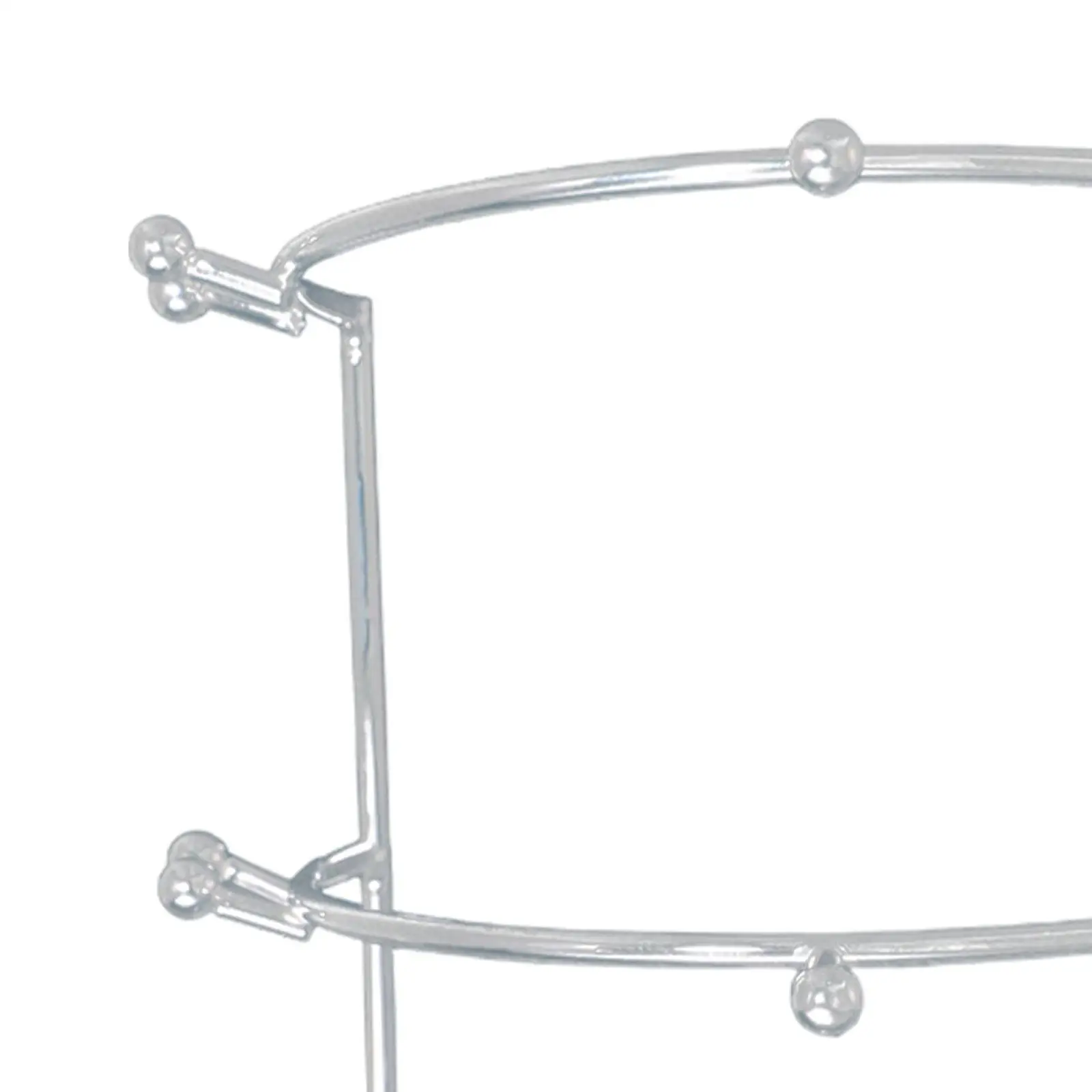 

Tiara Display Stand Jewelry Rack Stable Metal Storage Rack Organizer for Bridal Headband Hairband Exhibition Wedding Showcase