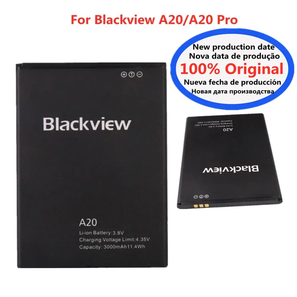 

Новый оригинальный аккумулятор для Blackview A20 Pro A20Pro 3000 мАч, Сменный аккумулятор для смартфона, номер отслеживания, быстрая доставка