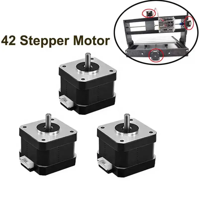 CNC 34N.cm 1.5A Stepper Motor 2 Phase 34mm motor for 3D Printer CNC Engraving Milling Machine General Accessories