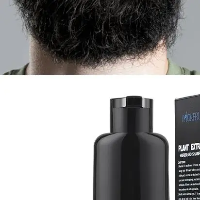 

Натуральный стойкий шампунь-краска для бороды 200 мл для мужчин, устраняющий белые и седые волосы, для окрашивания бороды.