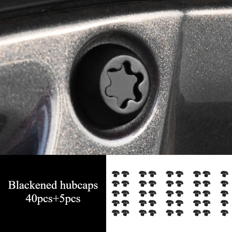 For Chery Jetour Traveler T2 2023 2024 Car Wheel Hub Screw Cap Wheel Hub Cover Blackening Modification Accessories