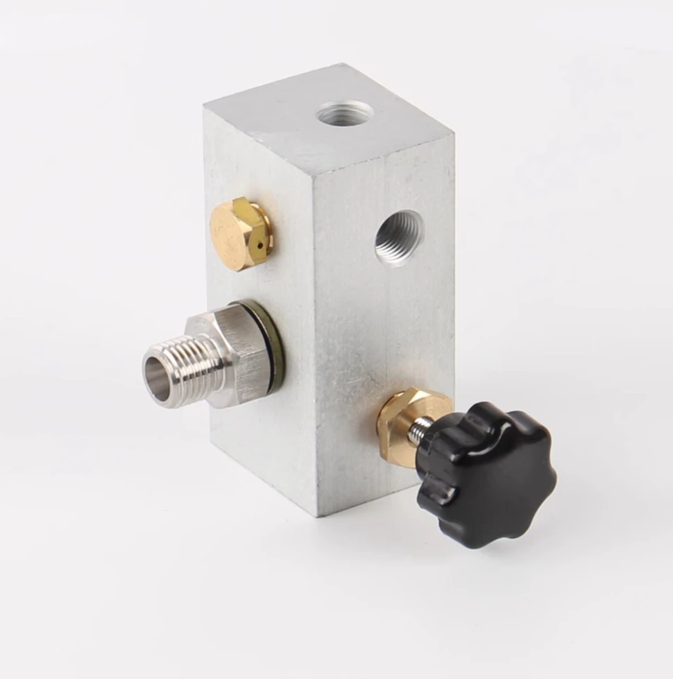 

High Pressure Air Pump High Pressure Valve Block Assembly 0-300bar 0-4500PSI 0-30MPA